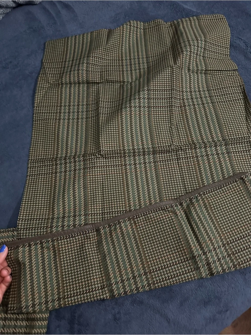 Ralph Lauren Green Plaid Pillow cases